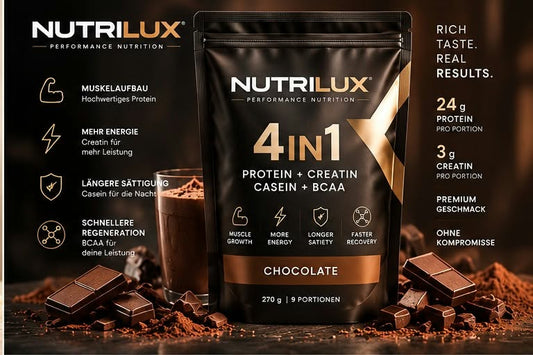 Nutrilux 4 in 1 – Chocolate, 270 g
